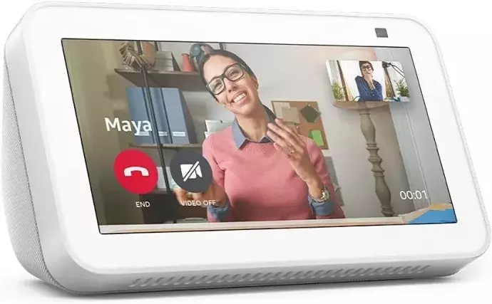 Amazon Echo Show 5 (2. gen) okos hangasszisztens fehér