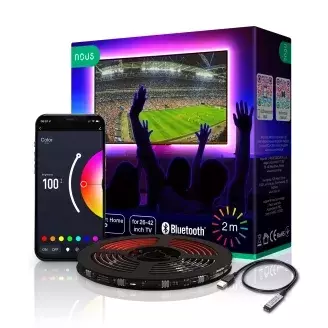 Nous F7 smart Bluetooth okos RGB LED szalag TV USB 2 m